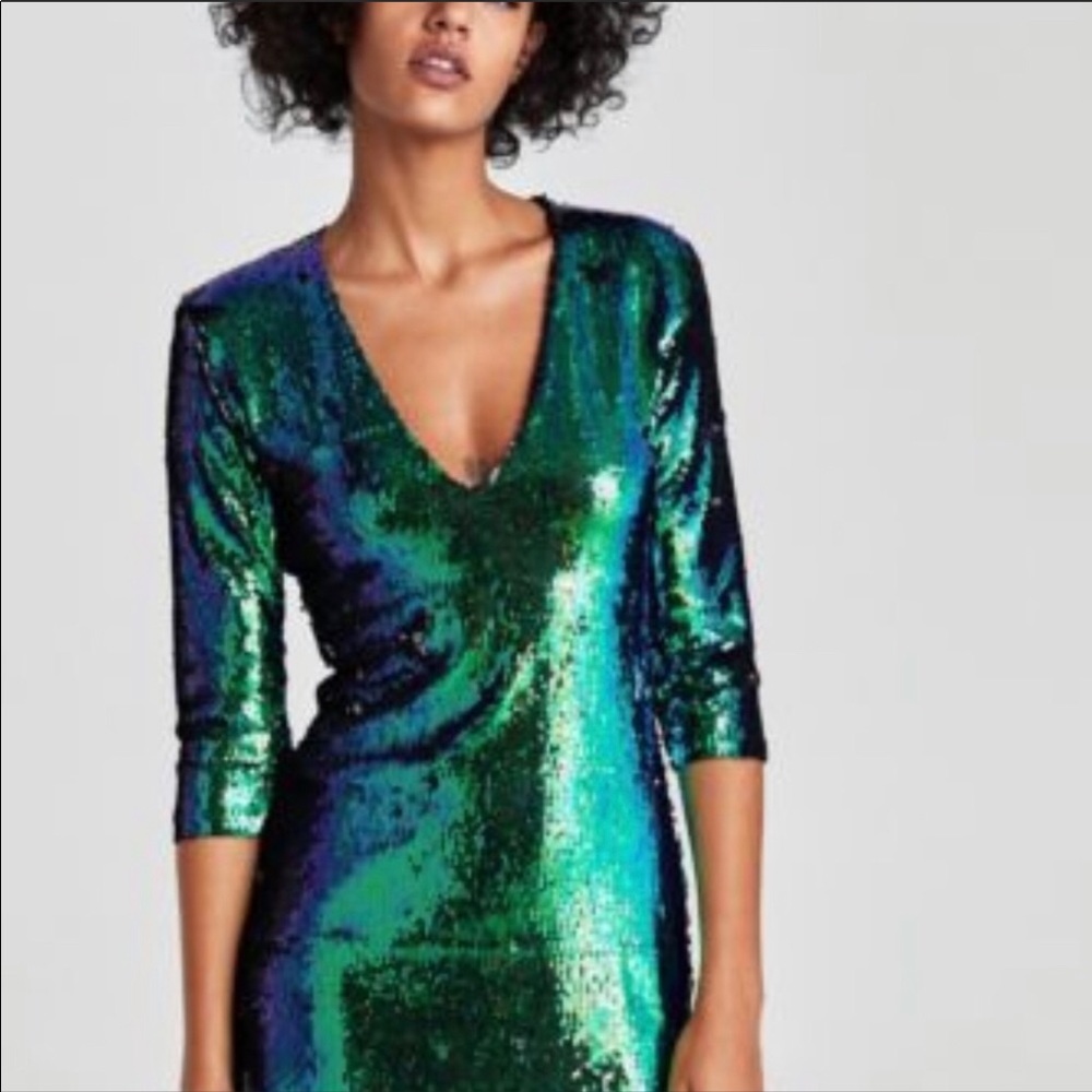 Zara Sequence Dress!